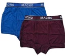 AMUL MACHO Underwear For Men's Assorted Mini Fine Trunk - Pack Of 2