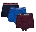 AMUL MACHO Underwear For Men's Assorted Mini Fine Trunk - Pack Of 3