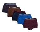 AMUL MACHO Underwear For Men's Assorted Mini Fine Trunk - Pack Of 5