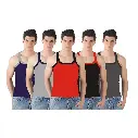INNERO - Men's Gym Vest Assorted Color Pack Of 5 