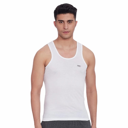 LUX Venus - Men's Vest White Sleeveless Pack Of 1
