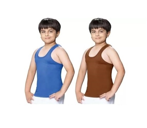 INNERO Kids Vest Color Pack Of 2 