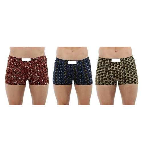 Men's Printed Mini Trunk Pack Of 3