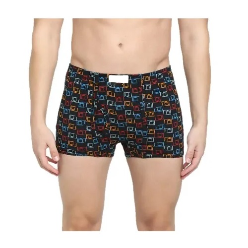 Men's Printed Mini Trunk Pack Of 1 (Inner Elastic, Assorted Print)
