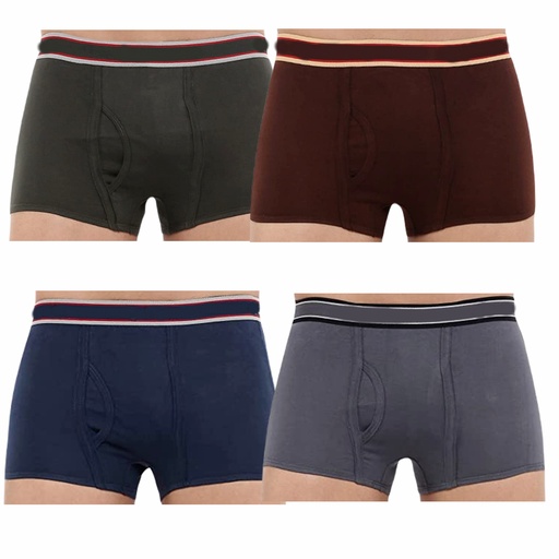 INNERO Men's Underwear Mini Trunk Pack Of 4 