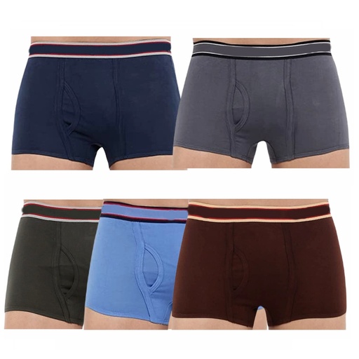 INNERO Men's Underwear Mini Trunk Pack Of 5